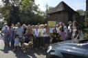 Neighbours living on the Rookfield Estate say 'no' to eight house development plan