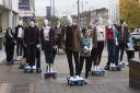 Shoppers shocked by mannequin parade