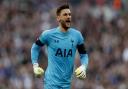 Hugo Lloris celebrates Tottenham's second goal in their FA Cup semi-final defeat. Picture: Action Images