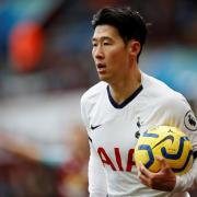 Son Heung-min is expected to be out 'for a number of weeks'. Picture: Action Images