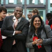 Labour MP David Lammy is overjoyed with the result