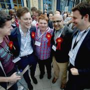 Timothy Gallagher, Kirsten Hearn and Raj Sahota, new Labour councillors for Stroud Green