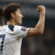 Son Heung-min scored a hat-trick in Spurs' quarter-final win over Millwall. Picture: Action Images