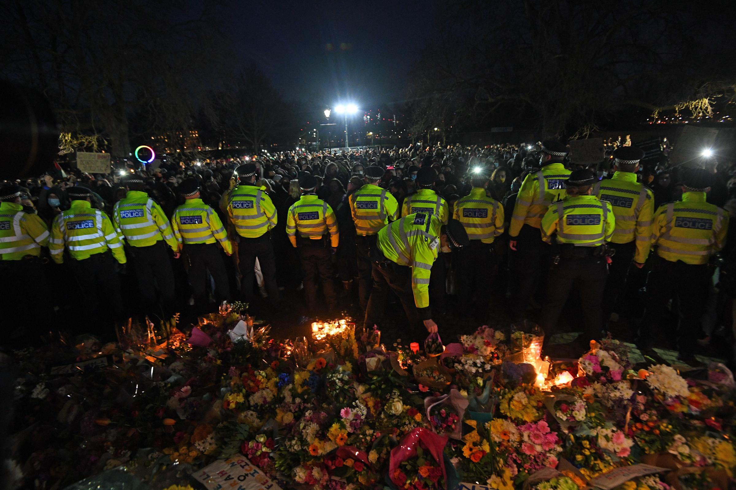 The Met was criticised for the way it handled the vigil on March 13. Credit: PA