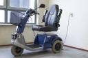 Stock picture of a mobility scooter