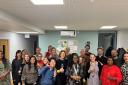 The team at The Muswell Hill Practice celebrating its latest 'outstanding' CQC report result