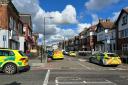 Emergency services attending incident in Streatham