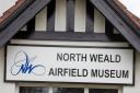 Denys met MP Eric Pickles during his visit to the North Weald Airfield Museum