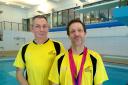 Swimmers win diving competition