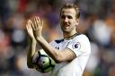 A second match ball in four days for Harry Kane. Picture: Action Images