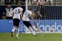 Harry Kane fires home from the penalty spot. Picture: Action Images