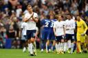 A disappointed Harry Kane following Tottenham Hotspur's defeat to Chelsea on Sunday. Picture: Action Images