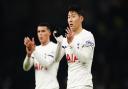 Tottenham's Son Heung-min acknowledges supporters after defeat