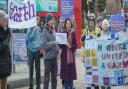 Environment campaigners hand petition to MP Catherine West