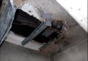 Faulty extractor fansparked a fire in a terraced house in Edmonton