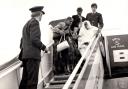 People arriving in the UK from Uganda in 1972