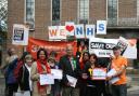 Campaigners fight for the future of the NHS
