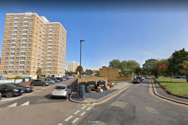 Haringey Council’s plan to build a nine-storey block at the junction of Partridge Way and Trinity Road in Wood Green was brought back to the planning subcommittee on Monday. Photo: Google