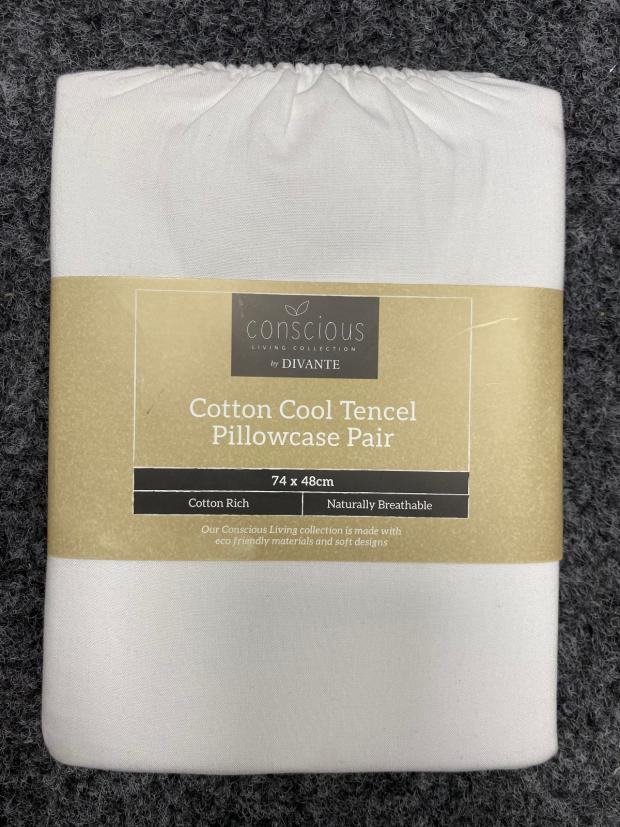 Tottenham Independent: Cotton Cool Tencel Pillowcases (The Range)