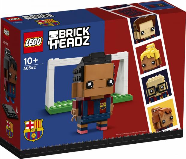 Tottenham Independent: LEGO® BrickHeadz™ FC Barcelona Go Brick Me. Credit: LEGO