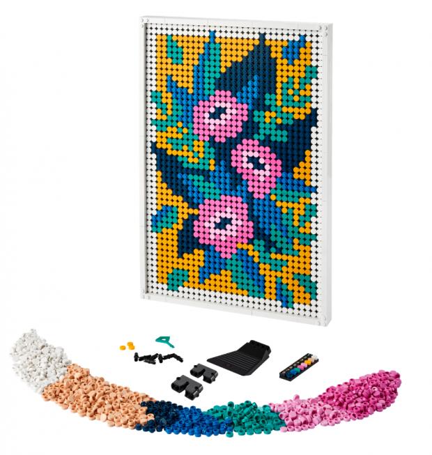 Tottenham Independent: LEGO® Art Floral Art Set. Credit: LEGO