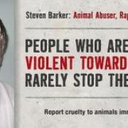 PETA's anti-animal torture campaign uses the face of Baby P killer Stephen Barker
