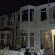The blaze in a Tottenham house was caused by incense sticks