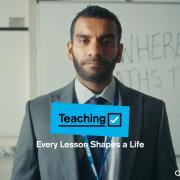 Ben Goodwin, a maths teacher at Fortismere School in Muswell Hill, stars in the new ad