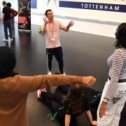 A drama workshop at Spurs. Tottenham Hotspur has teamed up with the West End’s Ambassador theatre group for a community production in Tottenham and at a West End theatre in April 2025