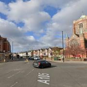 Campaign group Better Streets for Enfield has called on Enfield Council to implement pedestrian crossings at the junction of Green Lanes, Hedge Lane and Bourne Hill, in Palmers Green. Photo: Google