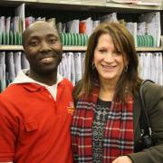 Lynne Featherstone MP meeting Wood Green post staff on Friday