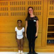 Experts at the Royal Ballet helped Shabelle perfect her dance steps.