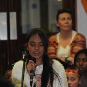 St Francis de Sales' pupils participated in a concert after the record attempt.