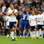 A disappointed Harry Kane following Tottenham Hotspur's defeat to Chelsea on Sunday. Picture: Action Images