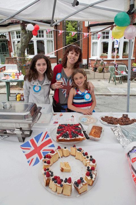 More than 300 people toasted the Queen’s Jubilee in Grove Avenue, Muswell Hill.