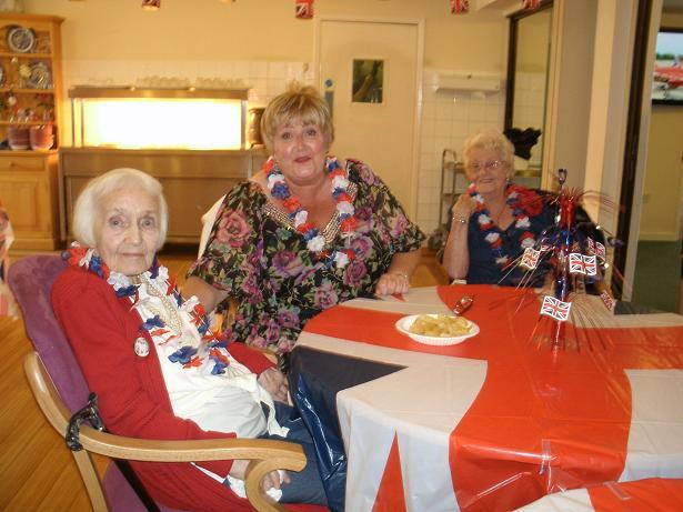Eleanor Palmer sheltered homes jubilee party.