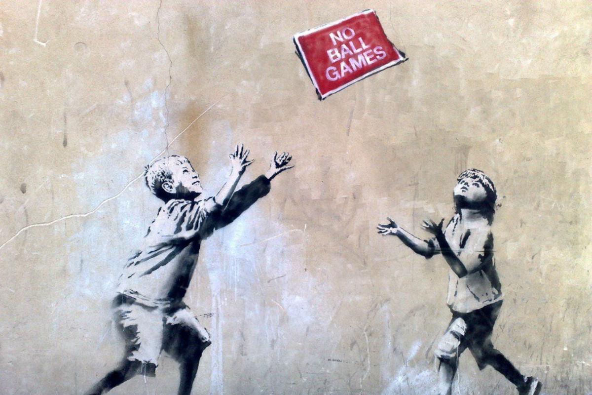Banksy's No Ball Games